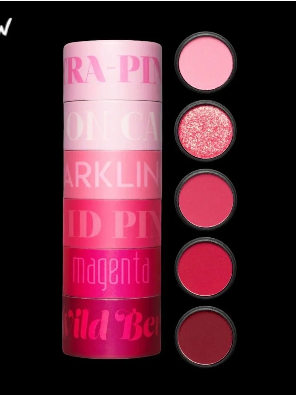 Melt Cosmetics Ultra Pinks Petite Stack Eyeshadow NWT